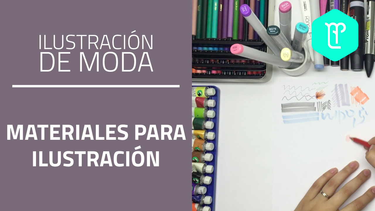 Cuáles son los materiales para ilustración de moda?